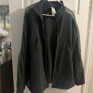 ALO Yoga Men's Dark Green Windbreaker